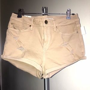 American Rag Denim Shorts, Tan Color, Size 9